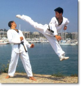 c'est mon meilleure sport le  TAE KWON DO
